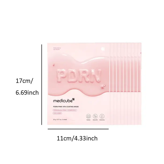 Masque en feuille Medicube Salmon DNA PDRN Pink Vita Coating 10ea
