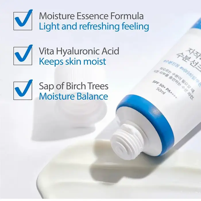 Crème solaire quotidienne SPF 50 + Protection UV