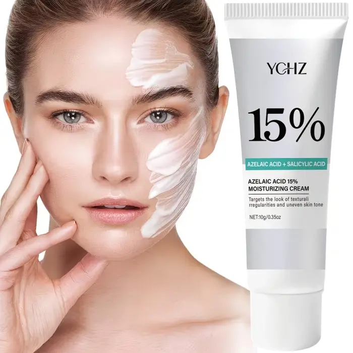 Crème Gel Hydratante à l'Essence d'Acide Arbutique 15%, Contient 12% d'Acide Isopropylique, Glycérine, Acide Salicylique, Acide Azélaïque, Essence de Centella Asiatica et Essence de Niacinamide pour l
