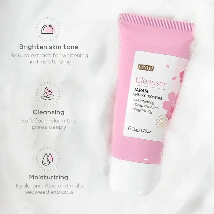 Nettoyant Visage à la Vitamine C – Nettoyage Profond