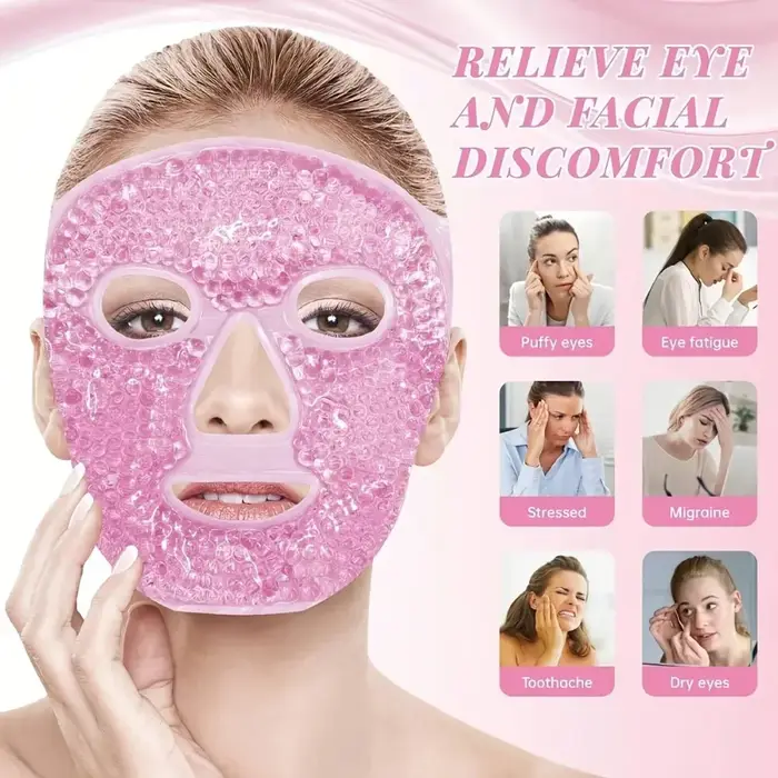 Ensemble de soins du visage 4 pièces : Masque en gel +