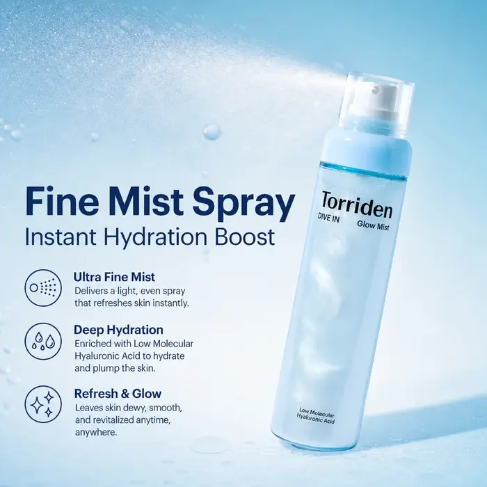Brume hydratante coréenne Torriden Cica Cream Mist pour le visage avant le maquillage, spray hydratant éclatant à la crème, brume fine pour une hydratation profonde