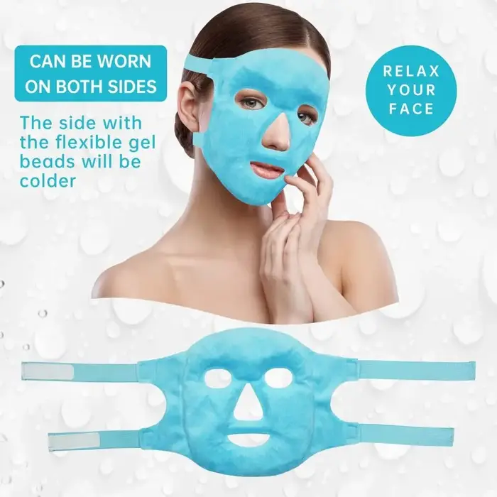 Masque Gel Glacé Anti-Fatigue pour les Yeux et le Visage