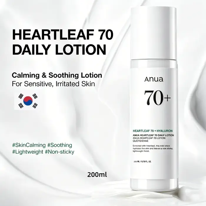 Lotion quotidienne coréenne Heartlea, hydratant apaisant pour le visage à l'acide hyaluronique pour 