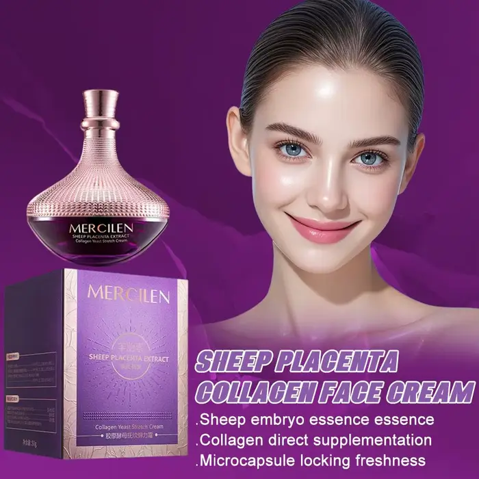 Crème hydratante pour le visage au placenta de mouton