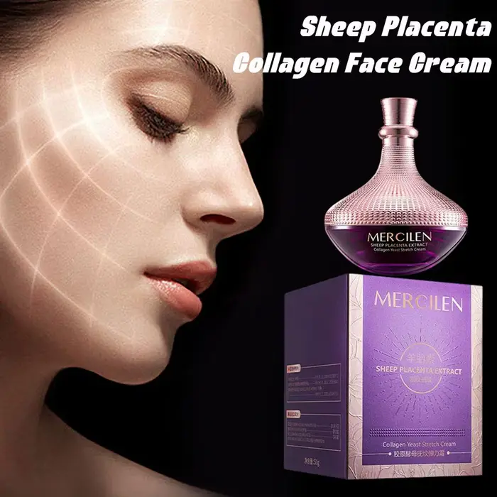 Crème hydratante pour le visage au placenta de mouton