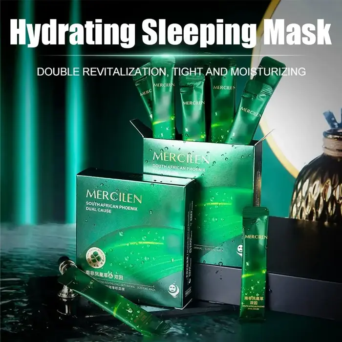MERCILEN – masques faciaux au collagène pour le sommeil