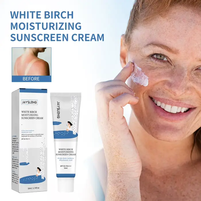 Crème solaire anti-brillance SPF50 PA+++ pour peaux grasses