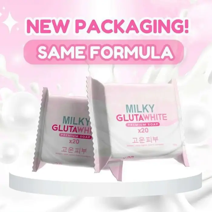 Savon coréen MILKY GLUTAWHITE Premium 70g