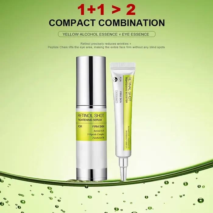 Coréen Vita A rétinol raffermissant sérum crème pour les yeux ensemble