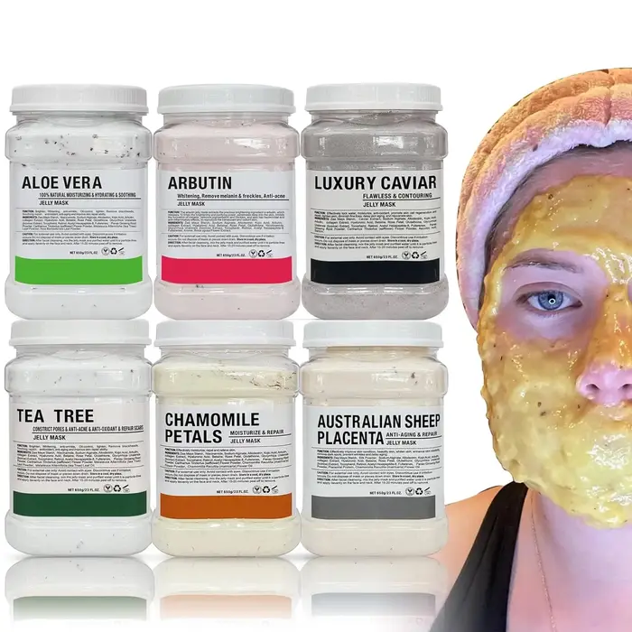 Masque de gelée en poudre