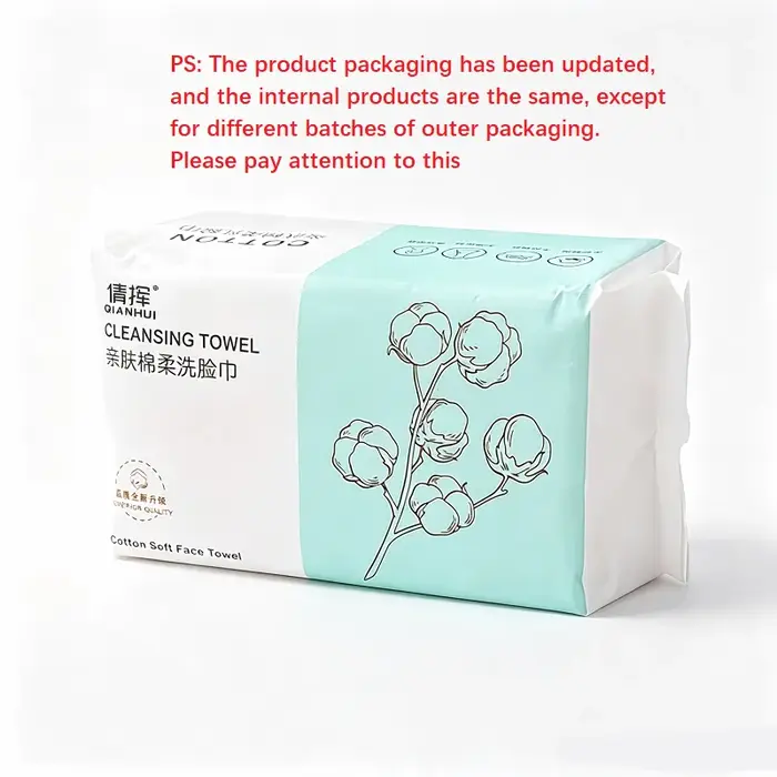 100 pièces naturel jetable visage serviette voyage nettoyage