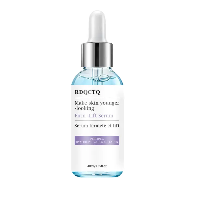 Sérum pour le visage avec peptides, acide hyaluronique, collagène, traitement hydratant pour le visa