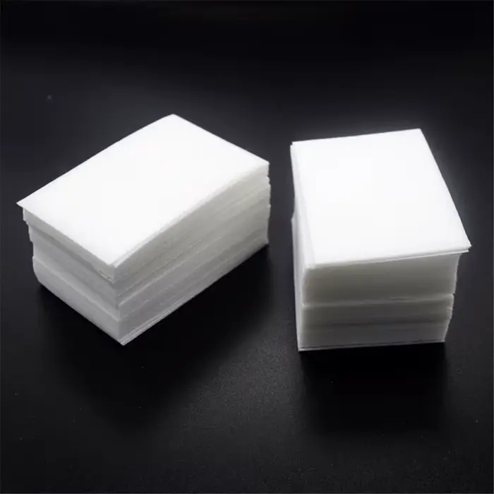 Tampons professionnels 100% coton, 1000/500/200/180/100 pièces, pour lingettes à ongles, non peluche