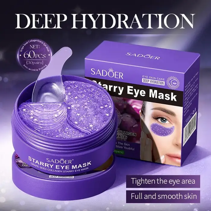 Masque pour les yeux aux algues