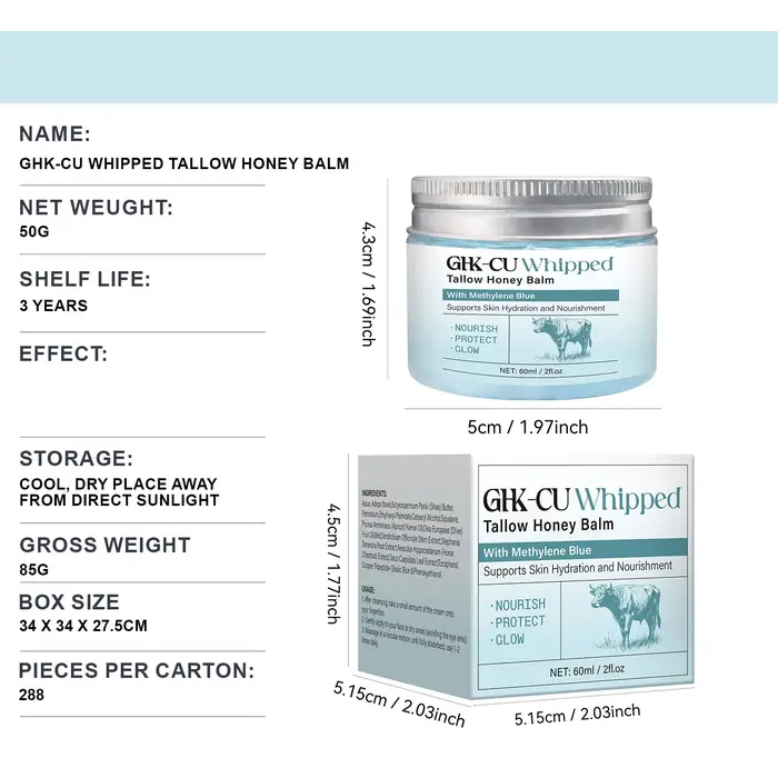 1/2/3PCS Peptides de Cuivre GHK-Cu