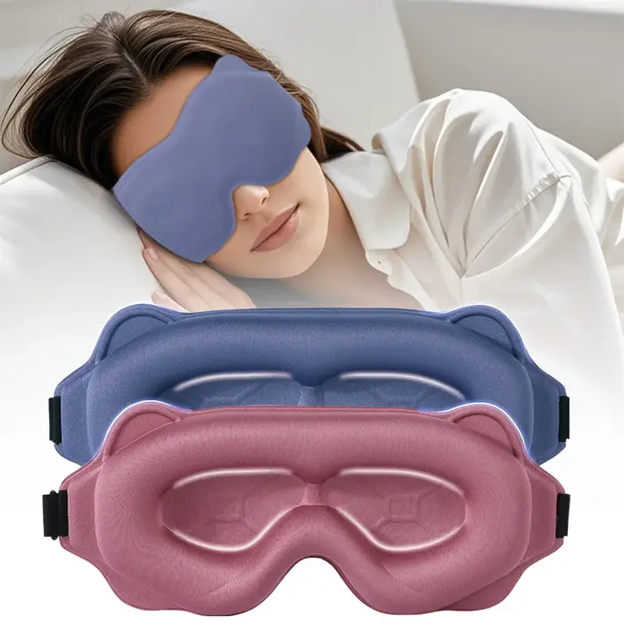 Masque de sommeil 3D de voyage