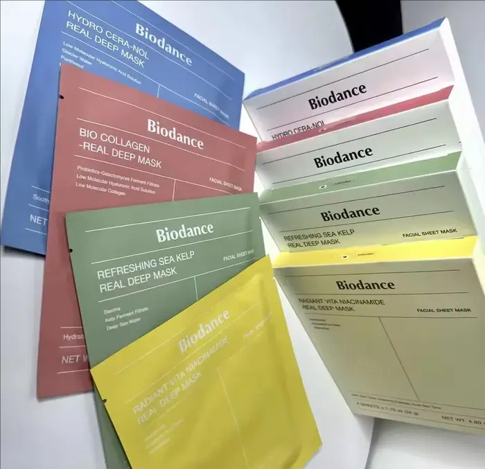 Masque Patch Bio-Collagène Biodance Original Hydratant Anti-rides Resserre les Pores et Éclaircissant Antioxydant Produit Authentique