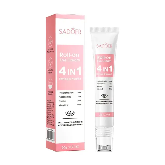 SADOER 4in1 crème hydratante à rouler pour les yeux Anti cernes sacs