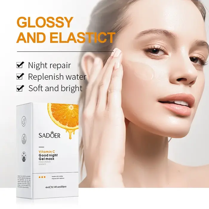 Masque raffermissant au collagène pour le visage, 60 pièces, 10000 masques hydratants, sans lavage,
