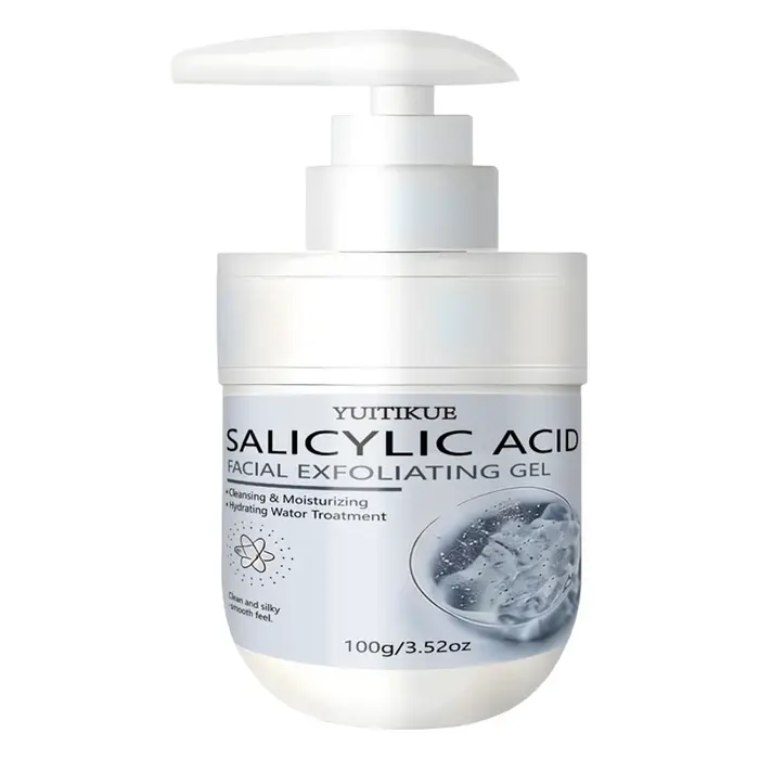 Gel exfoliant à l'acide salicylique YUITIKUE |   Nettoyage en profondeur et hydratation pour une pea