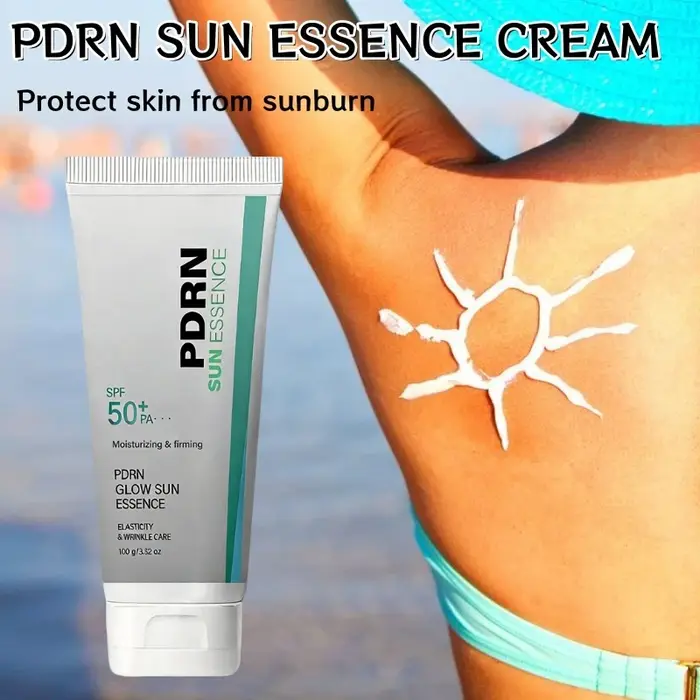 Crème solaire PDRN, protège la peau des coups de soleil