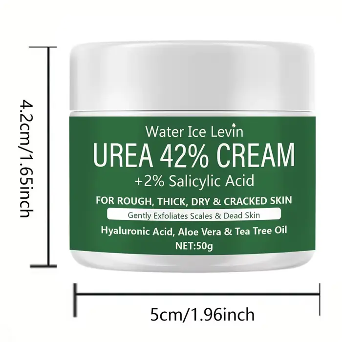 Crème à 42 % d'urée et 2 % d'acide salicylique, hydratant pour les pieds et les mains, nourrissant et hydratant en profondeur pour les soins de la peau, nouvelle sortie