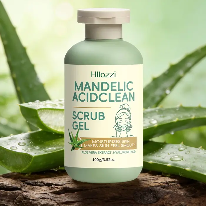 Gel nettoyant exfoliant à l'acide amandin