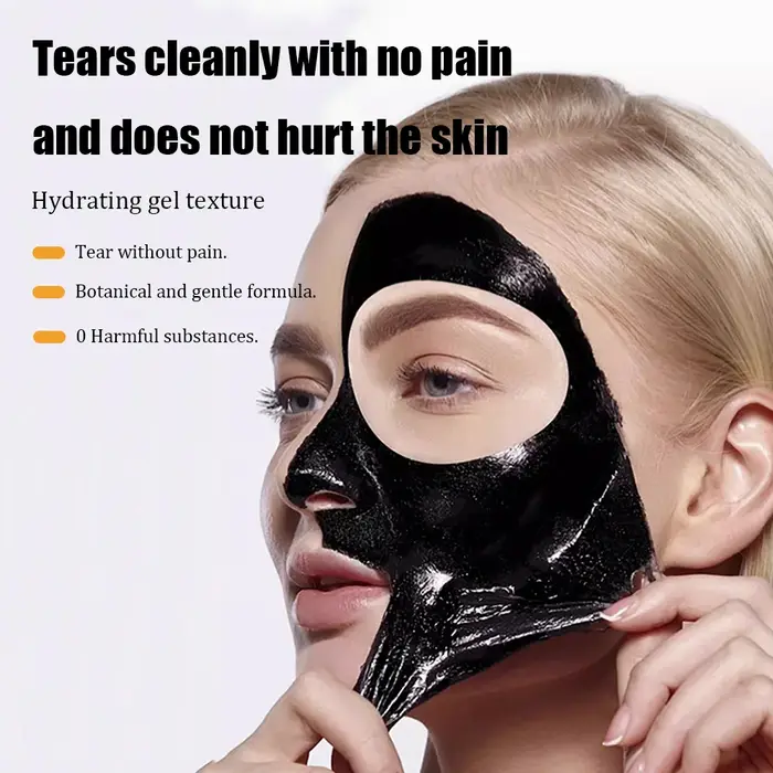 Masque Noir Charbon de Bambou - Purification Intense des Pores | Texture Douce
