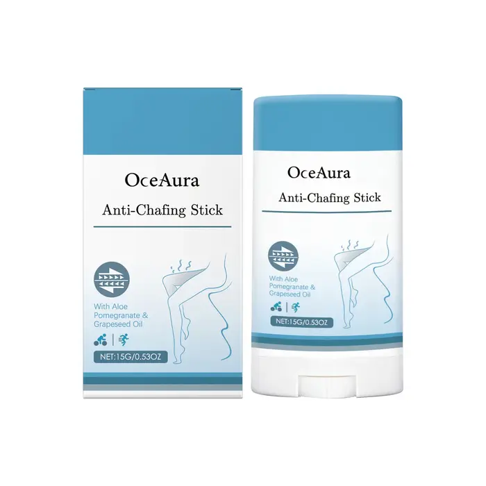 Crème anti-frottement OceAura pour les cuisses, prévient les irritations des bras, de la poitrine et