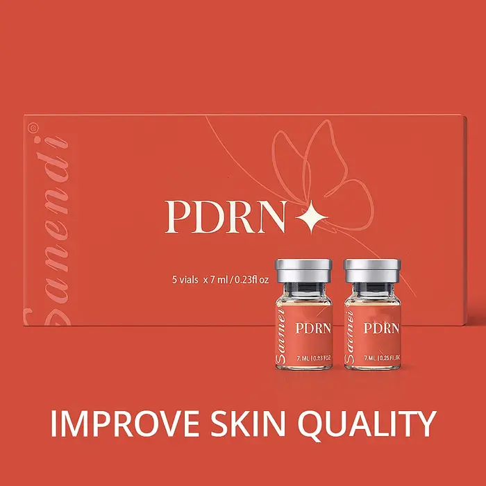 PDRN saumon acide hyaluronique sérum pour le visage Dermapen Essence vitamine C hydratation profonde fermeté ridules Ampoule soins de la peau