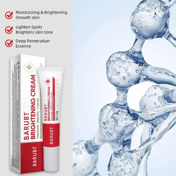 Crème éclaircissante pour la peau