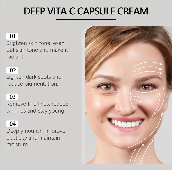 Niacinamide crème pour le visage estompe les taches foncées éclaircissante Melasma même le teint rétrécissement des