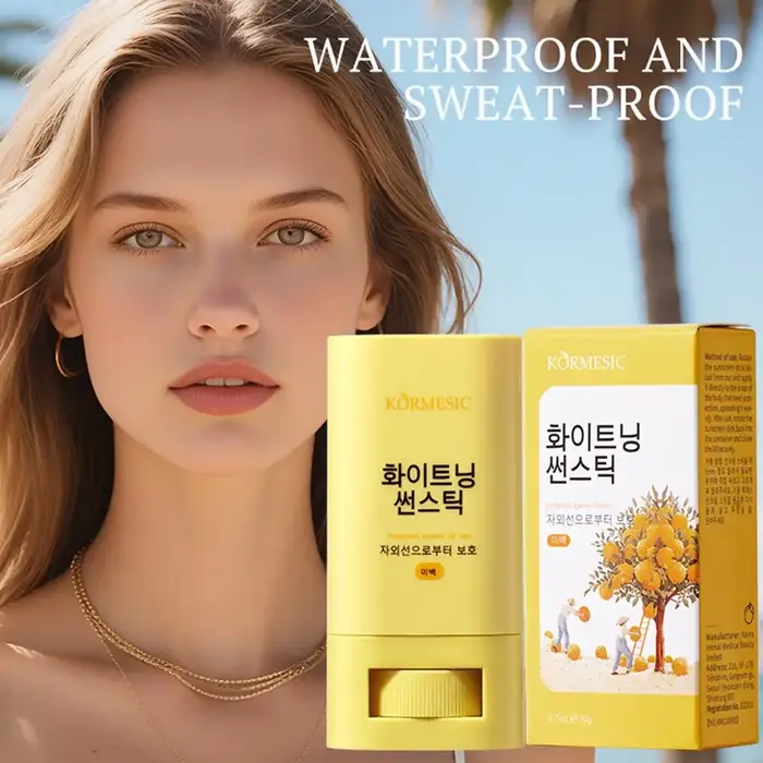 Crème solaire protectrice UV SPF 50+ en stick