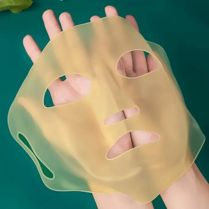 Masque facial hydratant en silicone 3D, outil de visage raffermissant