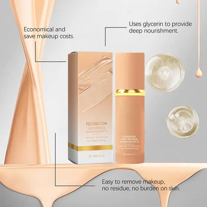 Fond de teint liquide 4 en 1