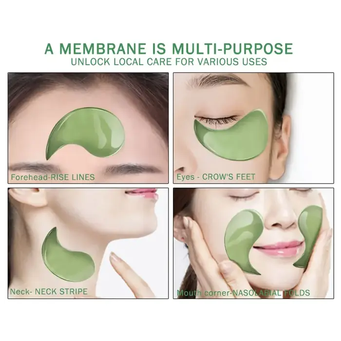 Masque pour les yeux hydratant, 60 pièces, concombre, myrtille, extrait de fruits, patchs pour les y