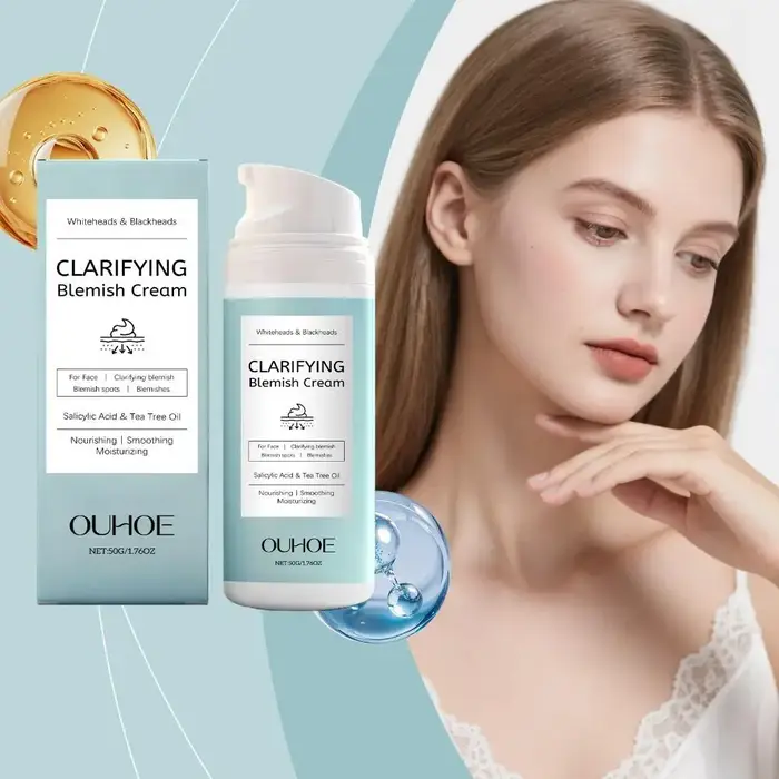 Crème pour le visage à l'acide salicylique