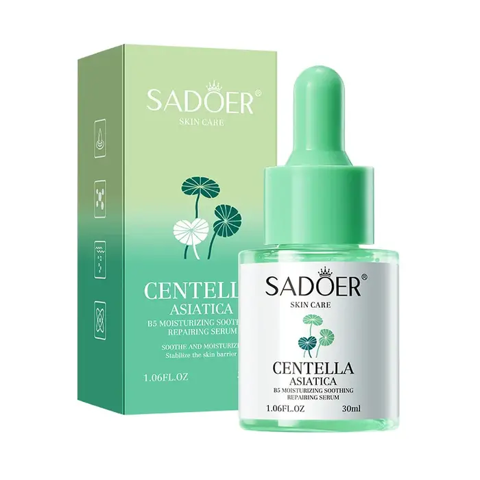 Sérum Visage à la Centella Asiatica : Réduit les Rougeurs