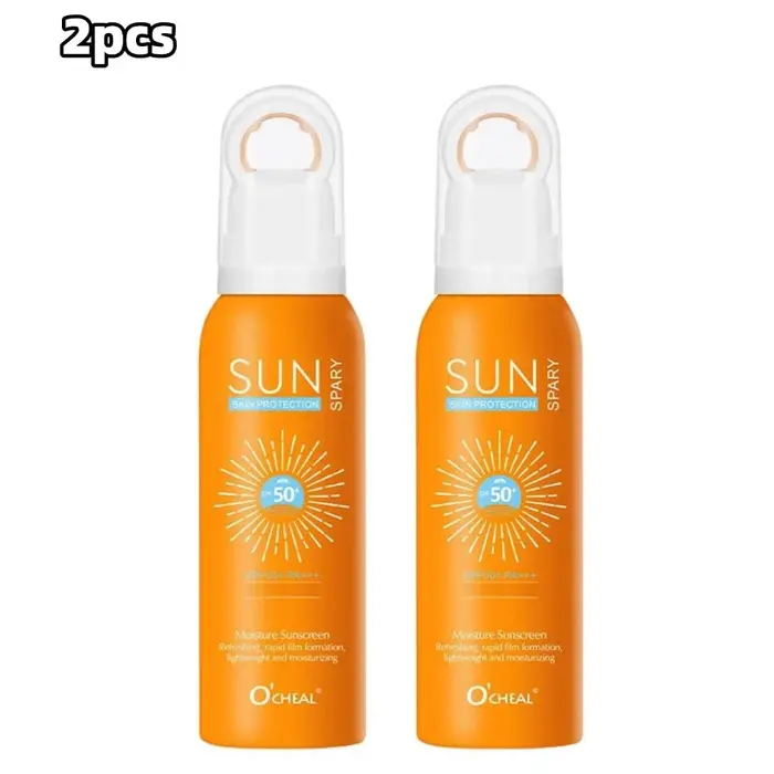 Spray solaire hydratant rafraîchissant avec SPF50+ PA+++