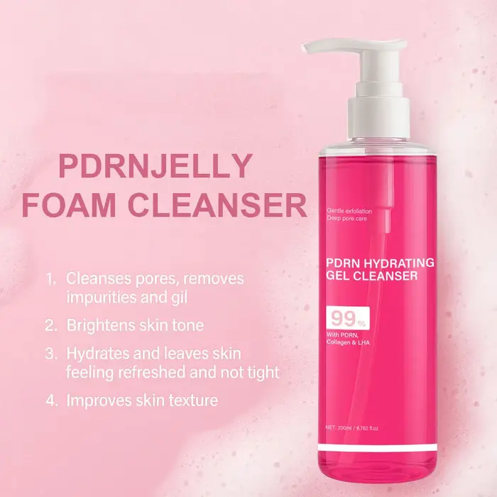 Gel nettoyant hydratant PDRN