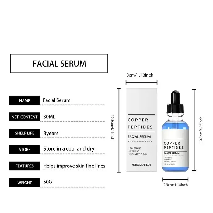 Sérum Peptide de cuivre