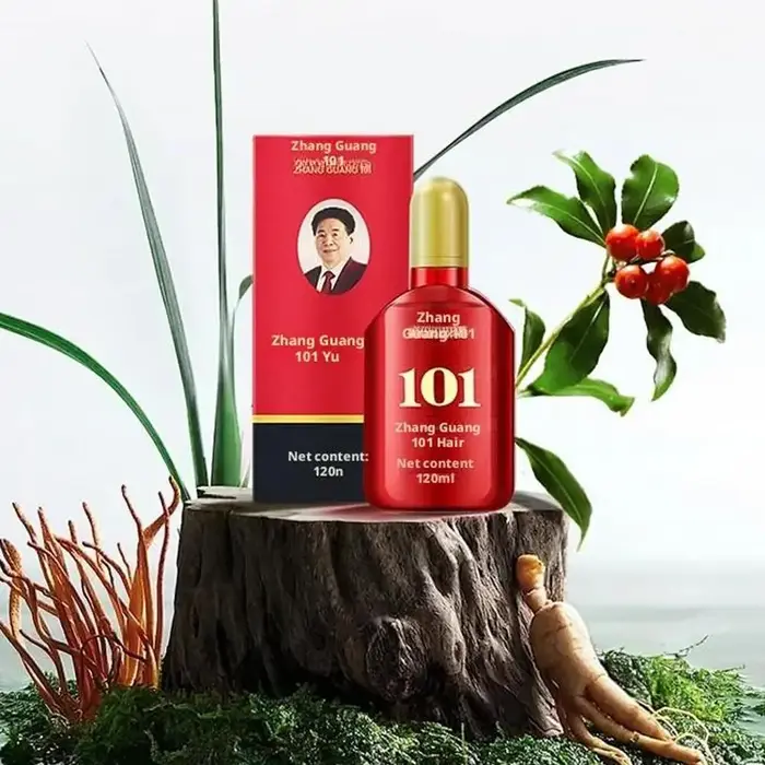 Liquide nourrissant au Ginseng pour Zhang Guang 101, favorise la perte de cheveux, répare la formule