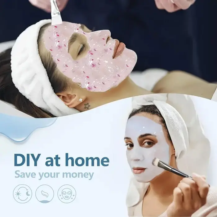 Masque visage à la gelée d'acide hyaluronique