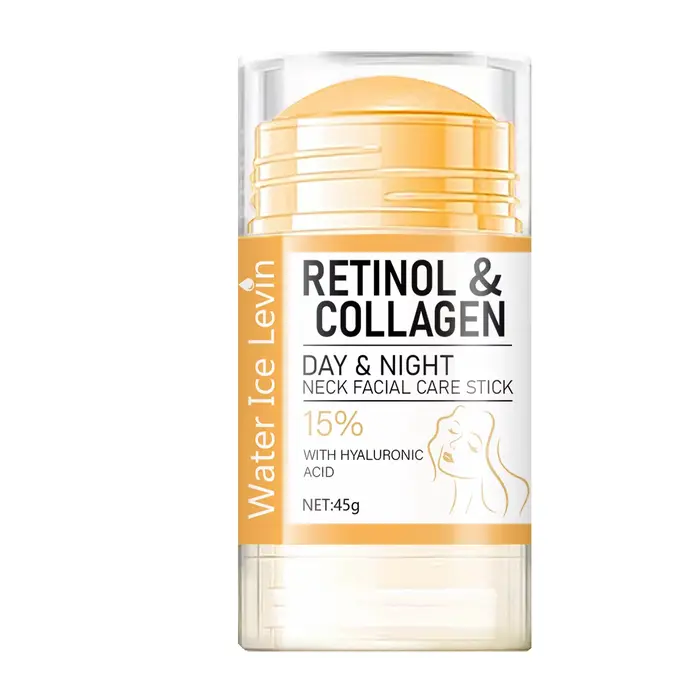 Crème pour le visage au rétinol et au collagène, liftante du cou, peau raffermissante et hydratante,
