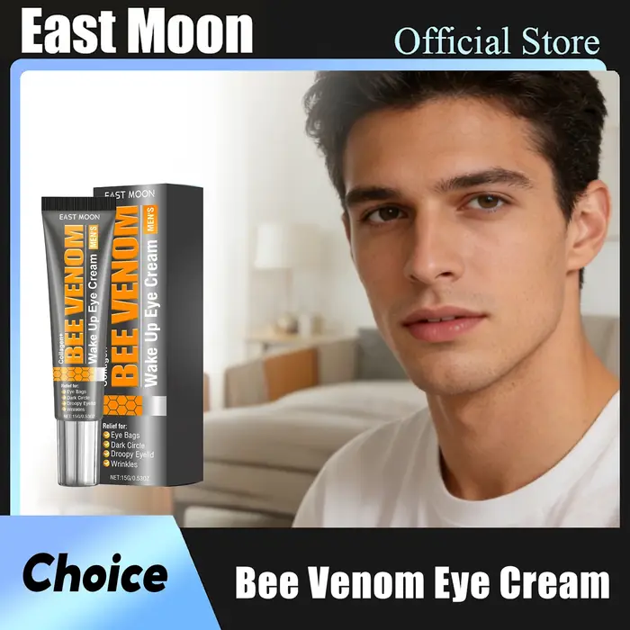 Crème Contour des Yeux au Venin d'Abeille Hydratante pour Peaux Sèches