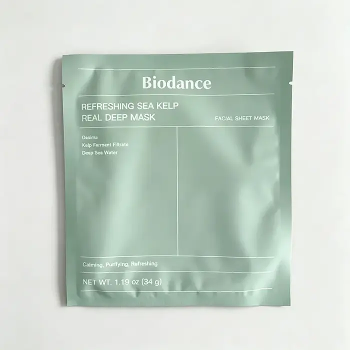 Masque facial anti-rides au collagène Biodance, raffermissant les pores, nourrissant, hydratant, res
