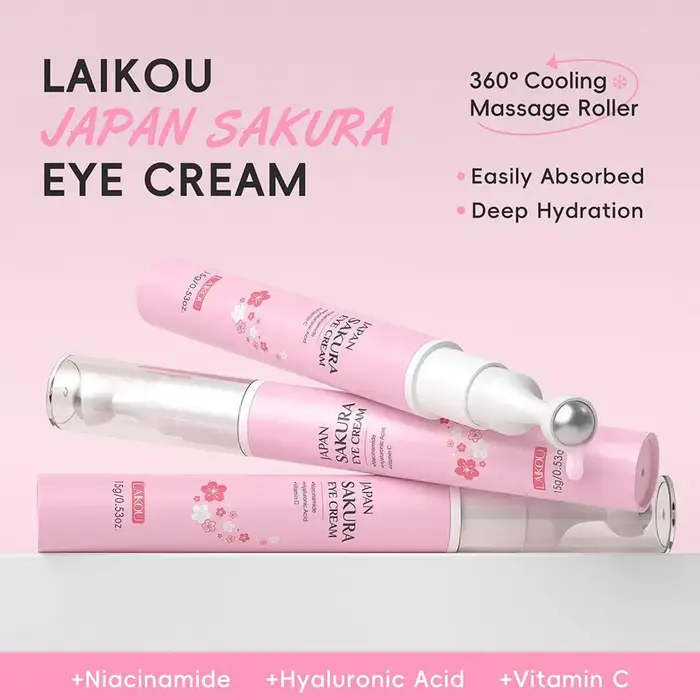15 ml 360 ° Rouleau de Massage nourrissant pour les yeux