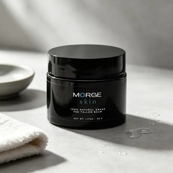 Crème Visage Homme au Suif 50g – Hydratation Longue Durée, Éclaircissante, Lissante, Anti-rides, Raffermissante – Soin de la Peau Masculine 