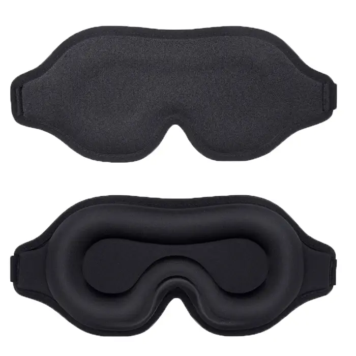 Masque de sommeil pour hommes et femmes, masque de sommeil 3D pour extensions de cils, bandeau occul